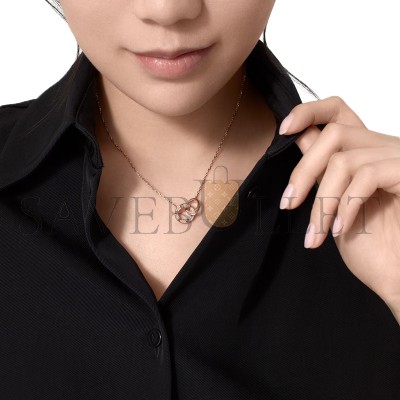 CARTIER LOVE NECKLACE, PAVED B7224528